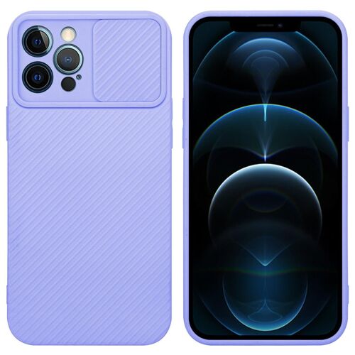 Cadorabo DE-157627 coque pour téléphone Lilas pour Apple iPhone 12 PRO MAX