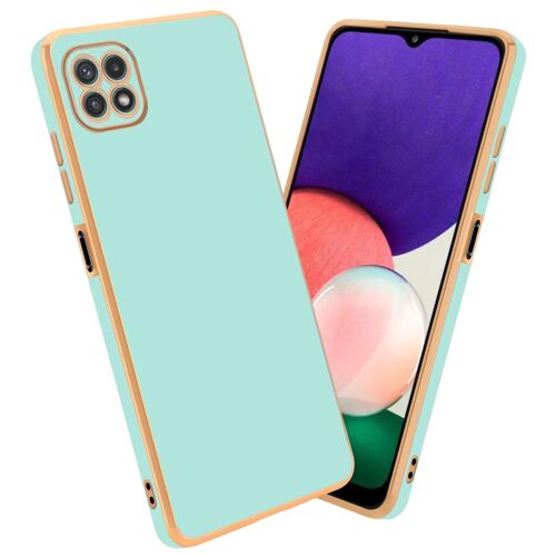 Cadorabo DE-158041 coque pour téléphone Vert pour Samsung Galaxy A22 5G