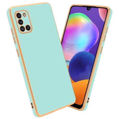 Cadorabo DE-158045 coque pour téléphone Vert pour Samsung Galaxy A31