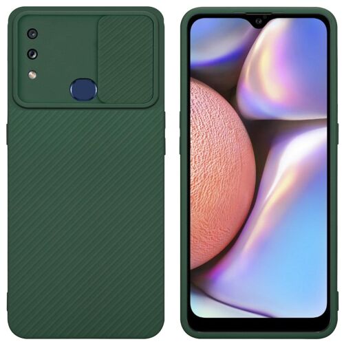 Cadorabo DE-157644 coque pour téléphone Vert pour Samsung Galaxy A10s / M01s