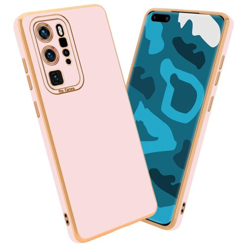 Cadorabo DE-157870 coque pour téléphone Rose pour Huawei P40 PRO / P40 PRO+