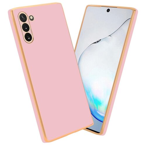 Cadorabo DE-158107 coque pour téléphone Rose pour Samsung Galaxy NOTE 10