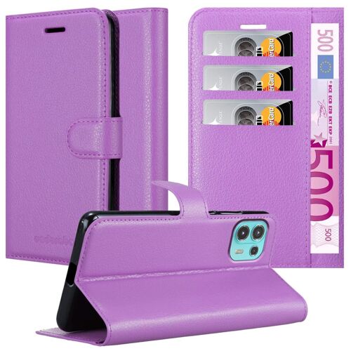 Cadorabo DE-156830 coque pour téléphone Lilas pour Motorola EDGE 20 LITE / FUSION
