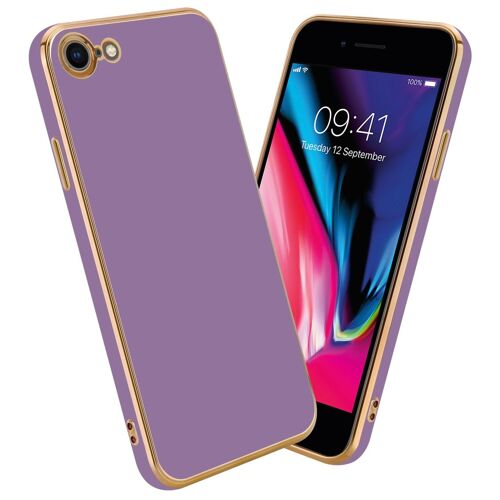 Cadorabo DE-157892 coque pour téléphone Lilas pour Apple iPhone 7 / 7S / 8 / SE 2020