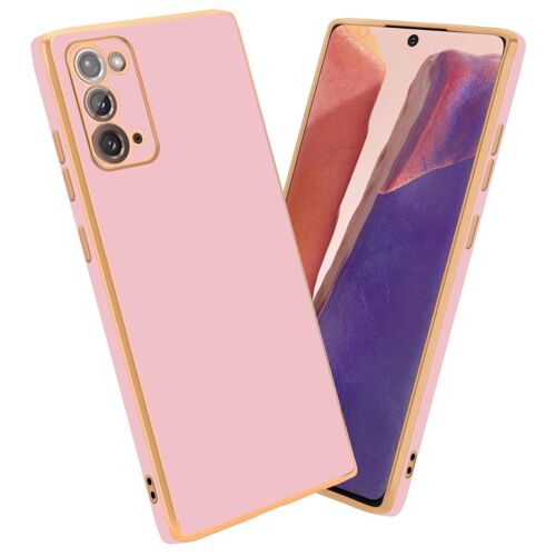 Cadorabo DE-158115 coque pour téléphone Rose pour Samsung Galaxy NOTE 20