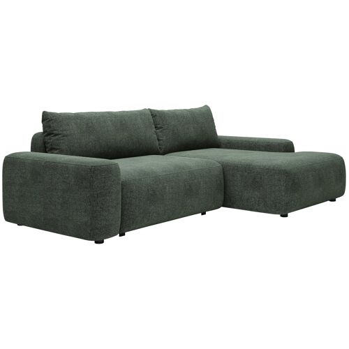 Vente-unique DAVISO Canapé d'angle 4 siège(s) Vert