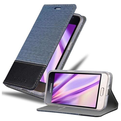 Cadorabo DE-108356 coque pour téléphone Bleu pour Samsung Galaxy J1 2016