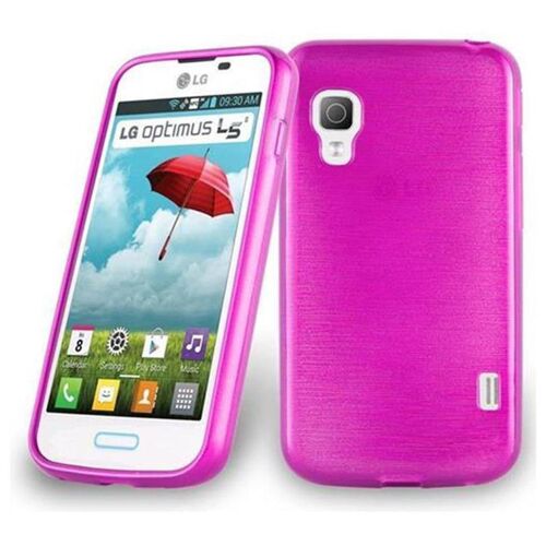 Cadorabo DE-104953 coque pour téléphone Rose pour LG L5 II (2. SIM)