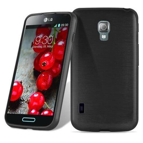 Cadorabo DE-104956 coque pour téléphone Noir pour LG L7 II (2. SIM)