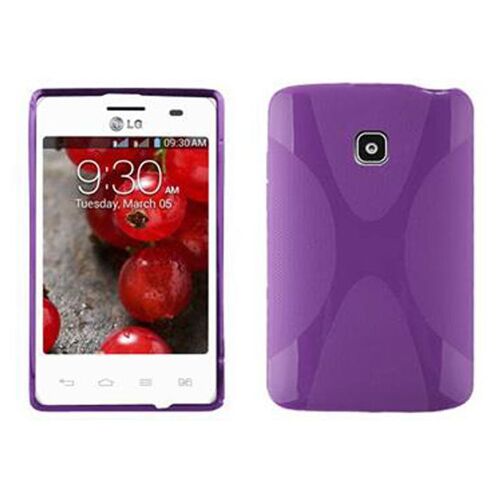 Cadorabo DE-101095 coque pour téléphone Lilas pour LG L3 II (1. SIM)