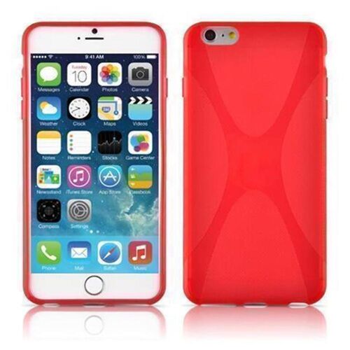 Cadorabo DE-102280 coque pour téléphone Rouge pour Apple iPhone 6 PLUS / 6S PLUS