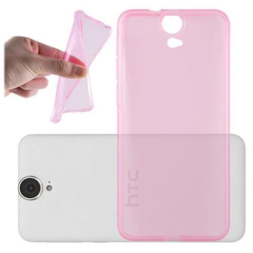 Cadorabo DE-106566 coque pour téléphone Rose pour HTC ONE E9