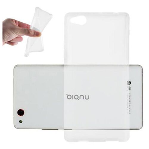 Cadorabo DE-106232 coque pour téléphone Transparent pour ZTE Nubia Z9 MAX