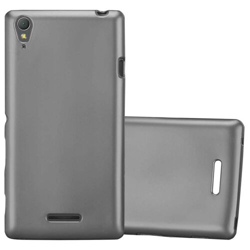 Cadorabo DE-118003 coque pour téléphone Gris pour Sony Xperia T3