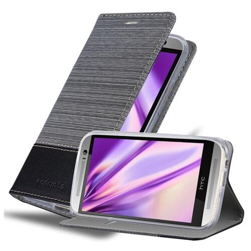 Cadorabo DE-108420 coque pour téléphone Noir pour HTC ONE M8