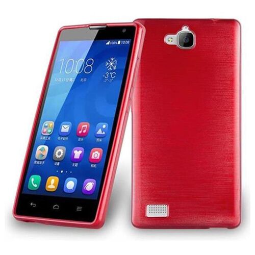 Cadorabo DE-105020 coque pour téléphone Rouge pour Honor 3C