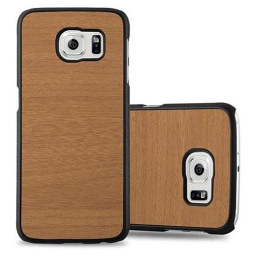 Cadorabo DE-108766 coque pour téléphone Marron pour Samsung Galaxy S6