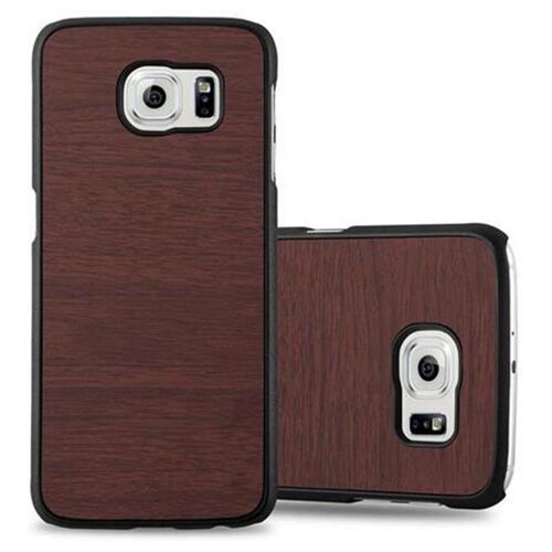 Cadorabo DE-108767 coque pour téléphone Marron pour Samsung Galaxy S6