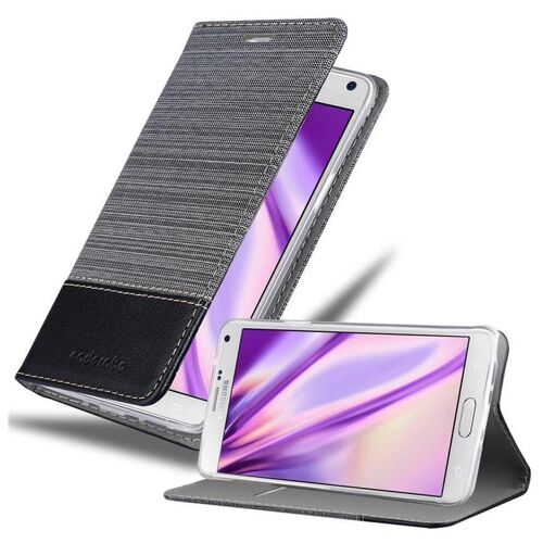 Cadorabo DE-109586 coque pour téléphone Noir pour Samsung Galaxy NOTE 4