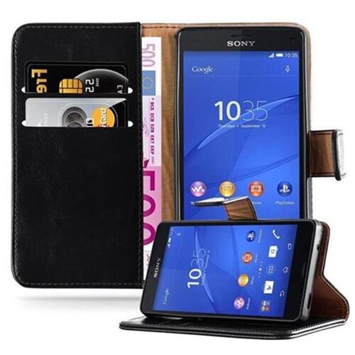 Cadorabo DE-107538 coque pour téléphone Noir pour Sony Xperia Z3 COMPACT