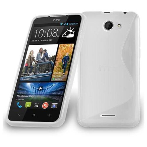 Cadorabo DE-105163 coque pour téléphone Transparent pour HTC Desire 316 / 516