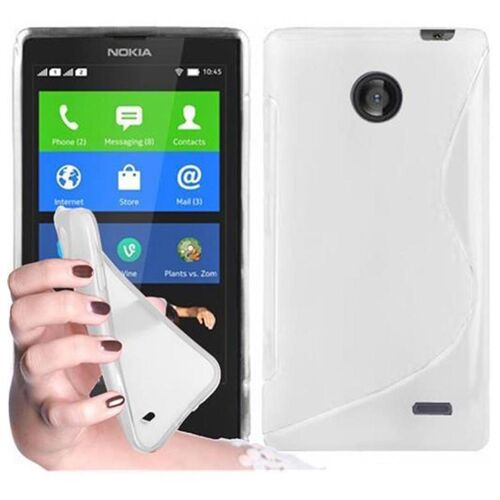 Cadorabo DE-101409 coque pour téléphone Blanc pour Nokia Lumia X