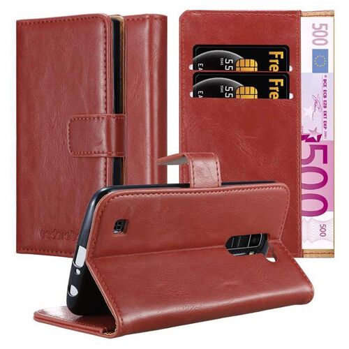 Cadorabo DE-119200 coque pour téléphone Rouge pour LG K10 2016