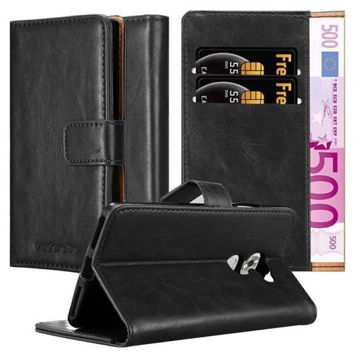 Cadorabo DE-119231 coque pour téléphone Noir pour Huawei MATE S