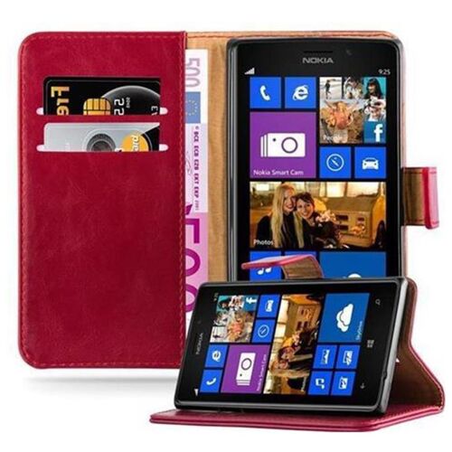 Cadorabo DE-107543 coque pour téléphone Rouge pour Nokia Lumia 925