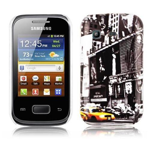 Cadorabo DE-102089 coque pour téléphone Gris pour Samsung Galaxy POCKET