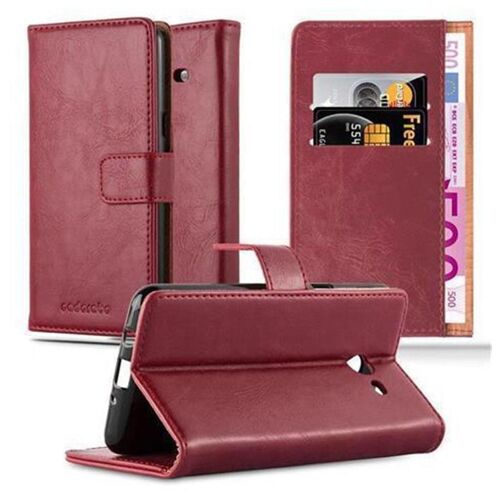 Cadorabo DE-110986 coque pour téléphone Rouge pour Samsung Galaxy J3 2017 US Version
