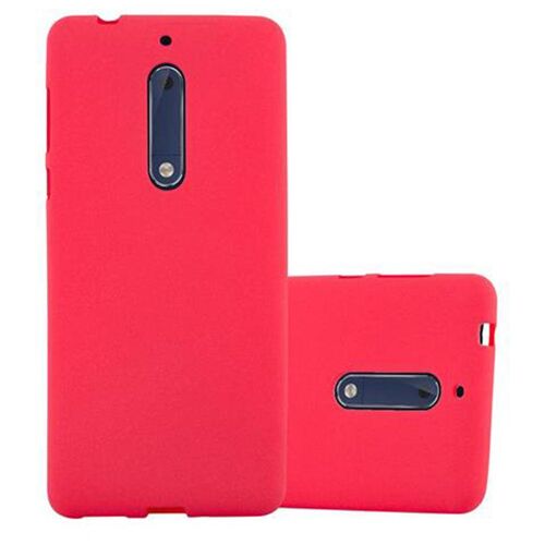 Cadorabo DE-111017 coque pour téléphone Rouge pour Nokia 5 2017
