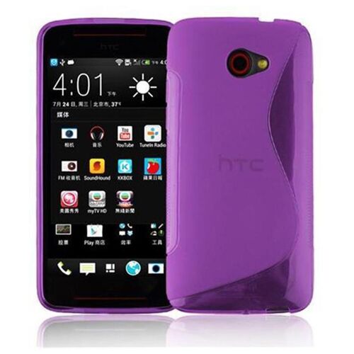 Cadorabo DE-101255 coque pour téléphone Lilas pour HTC BUTTERFLY S