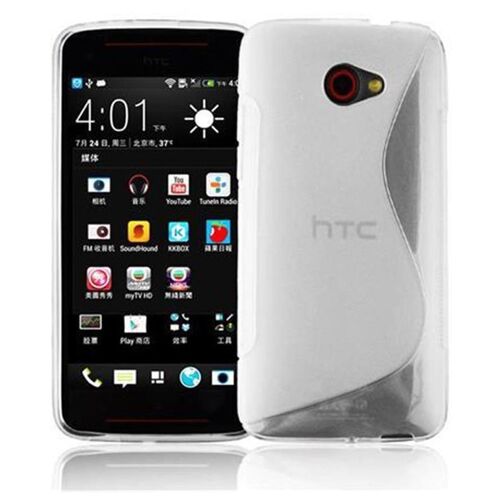 Cadorabo DE-101256 coque pour téléphone Transparent pour HTC BUTTERFLY S