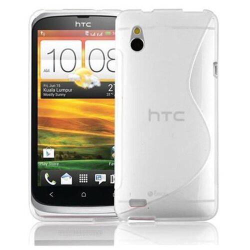 Cadorabo DE-101249 coque pour téléphone Blanc pour HTC Desire V