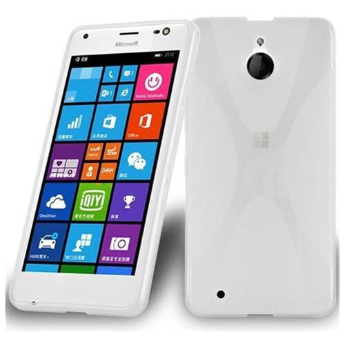 Cadorabo DE-105760 coque pour téléphone Transparent pour Nokia Lumia 850