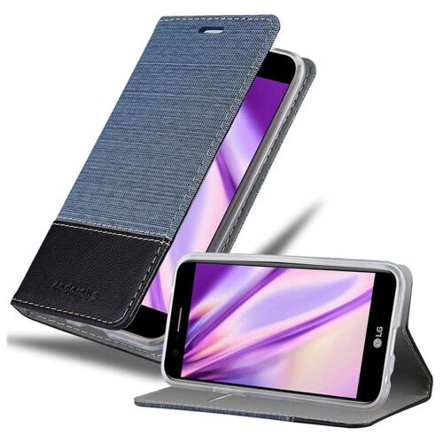Cadorabo DE-111161 coque pour téléphone Bleu pour LG K10 2017