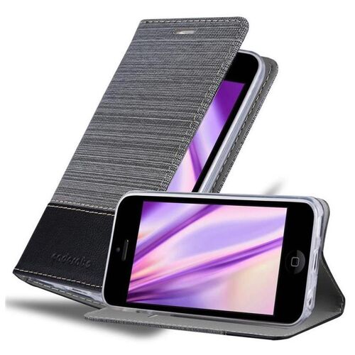 Cadorabo DE-108327 coque pour téléphone Noir pour Apple iPhone 5C
