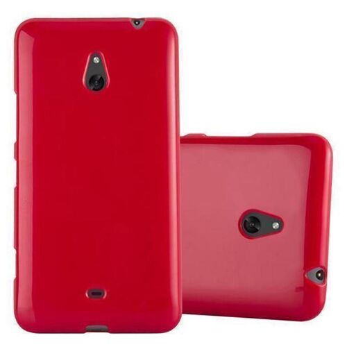 Cadorabo DE-110294 coque pour téléphone Rouge pour Nokia Lumia 1320