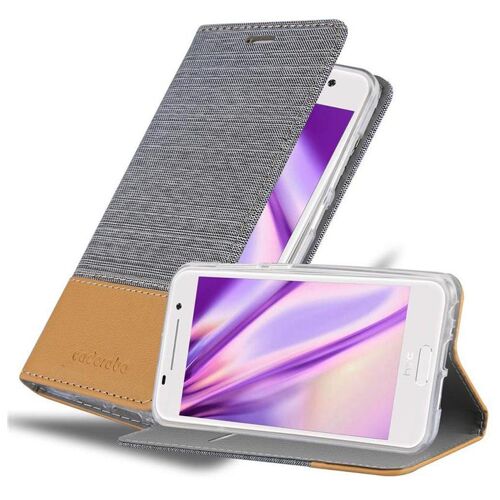 Cadorabo DE-111187 coque pour téléphone Gris pour HTC ONE A9