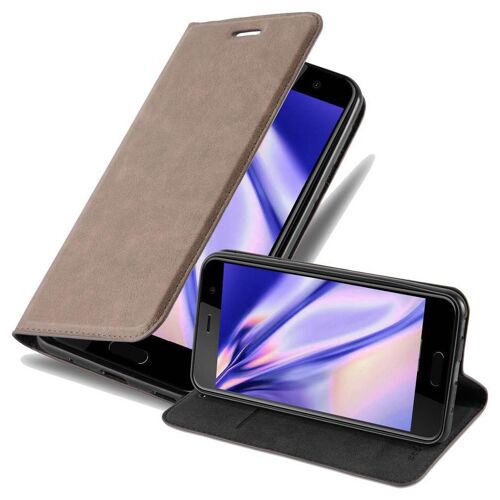 Cadorabo DE-111335 coque pour téléphone Marron pour HTC U PLAY