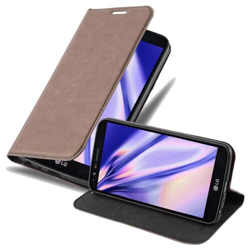Cadorabo DE-113681 coque pour téléphone Marron pour LG STYLUS 3