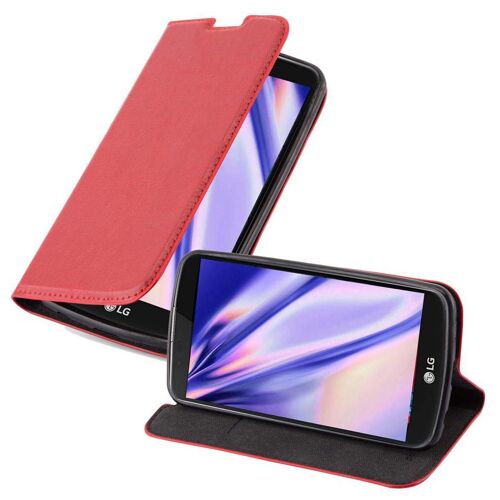 Cadorabo DE-113676 coque pour téléphone Rouge pour LG K10 2016