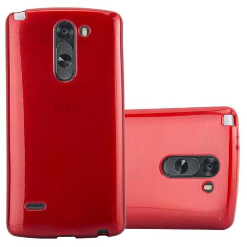 Cadorabo DE-114049 coque pour téléphone Rouge pour LG G3 STYLUS
