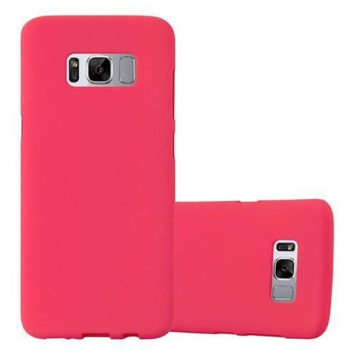 Cadorabo DE-110536 coque pour téléphone Rouge pour Samsung Galaxy S8