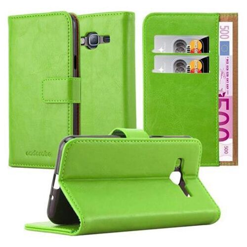 Cadorabo DE-112330 coque pour téléphone Vert pour Samsung Galaxy J3 2016