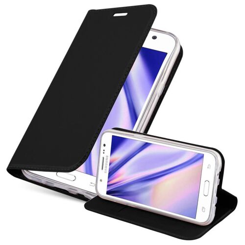 Cadorabo DE-113003 coque pour téléphone Noir pour Samsung Galaxy J5 2015