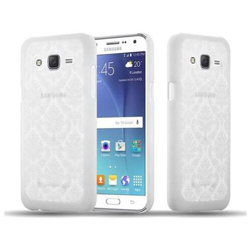 Cadorabo DE-107643 coque pour téléphone Blanc pour Samsung Galaxy J7 2015