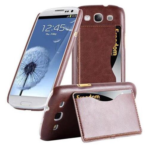Cadorabo DE-103855 coque pour téléphone Marron pour Samsung Galaxy S3 / S3 NEO