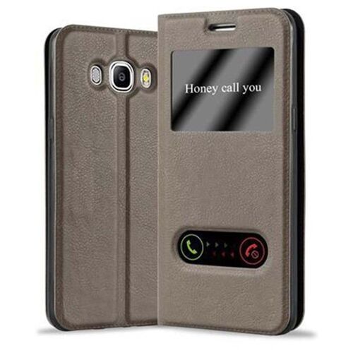 Cadorabo DE-113843 coque pour téléphone Marron pour Samsung Galaxy J7 2016